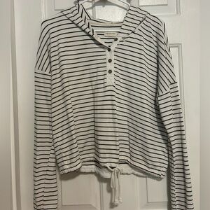 Adorable Thread & Supply black and white top
